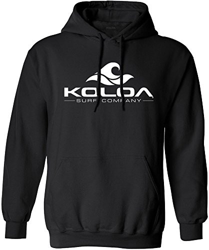 Koloa Surf Wave Logo Hoodies - Hooded Sweatshirt M-Black w