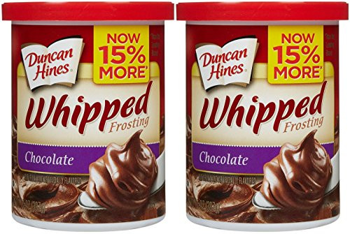 Duncan Hines Whipped Frosting - Chocolate - 14 oz