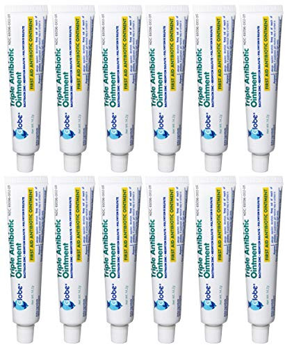Triple Antibiotic First Aid Ointment 1 Oz.  12 Tubes