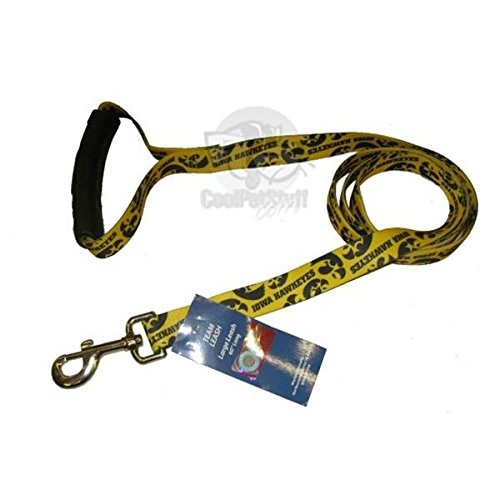Pet Care Preferred Iowa Hawkeyes EZ Grip Nylon Leash - S M