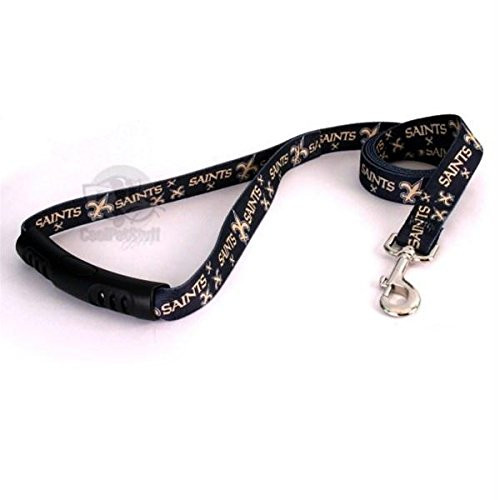 Pet Care Preferred Orleans Saints EZ Grip Nylon Leash - S M