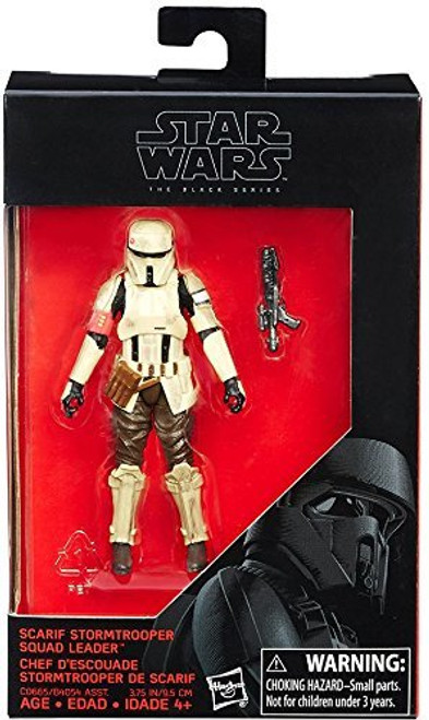 Star Wars: Rogue One, The Black Series, Scarif Stormtrooper Squad Leader Exclusive Action Figure, 3.75 Inches Star Wars: Rogue One, The Black Series, Scarif Stormtrooper Squad Leader Exclusive Action Figure, 3.75 Inches