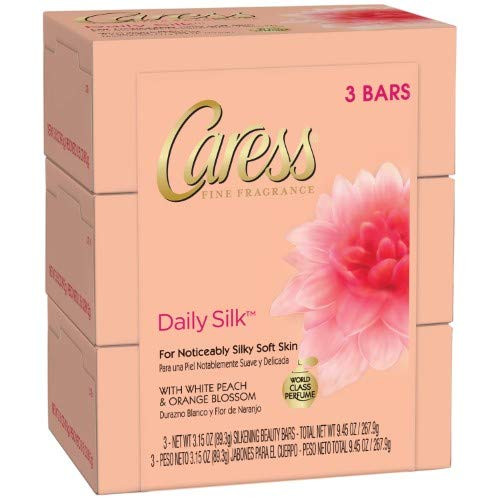 Caress Beauty Bar Daily Silk 3.15 oz - 3 Bars Pack of 2 Caress Beauty Bar Daily Silk 3.15 oz - 3 Bars Pack of 2