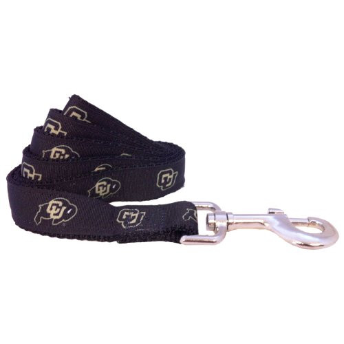 NCAA Colorado Golden Buffaloes Dog Leash  Team Color Small
