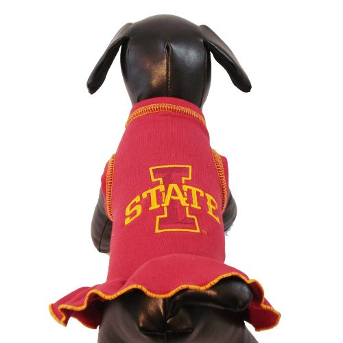 NCAA Iowa State Cyclones Cheerleader Dog Dress Team Color Small NCAA Iowa State Cyclones Cheerleader Dog Dress Team Color Small