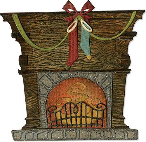 Tim Holtz Sizzix Thinlits Dies Fireside