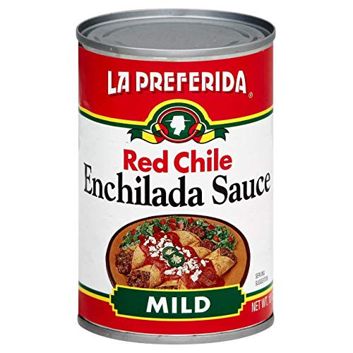 La Preferida Mexican Foods Red Chile Enchilada Sauce Mild   Salsa de Chile Rojo para Enchiladas   10 OZ  Pack of 6