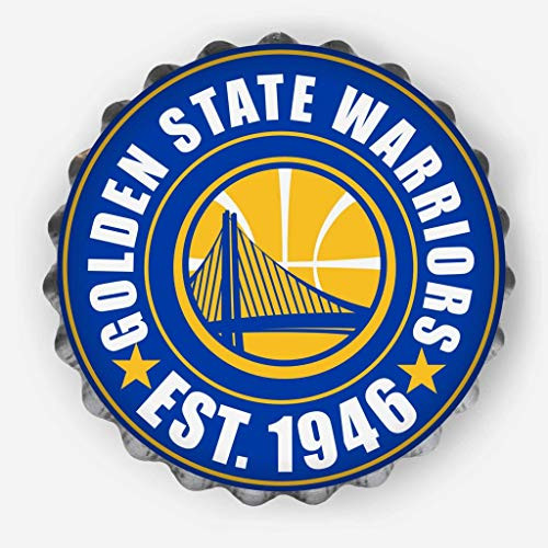 FOCO Golden State Warriors NBA Bottle Cap Wall Sign