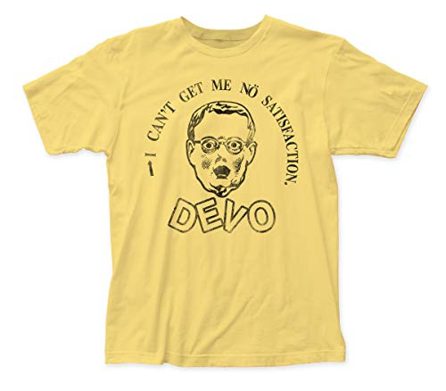 Devo No Satisfaction Fitted Jersey tee  Small
