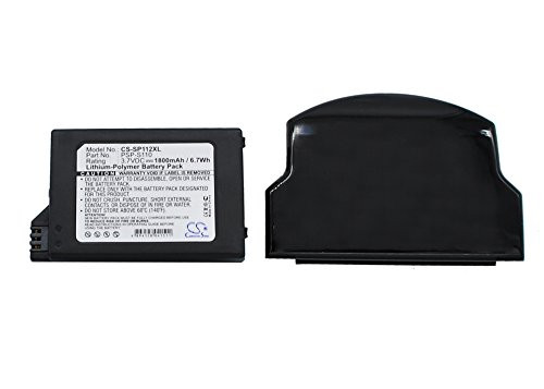 Replacement Battery Part No.PSP-S110 for Sony Lite PSP 2th PSP-2000 PSP-3000 PSP-30041800mAh PSP Battery