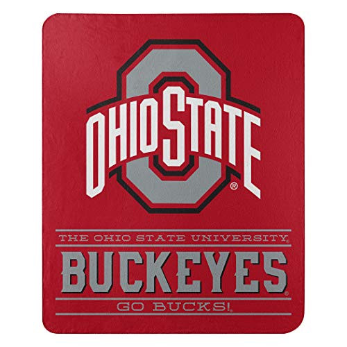 Northwest NCAA Ohio State Buckeyes 50x60 Fleece Control DesignBlanket Team Colors One Size Northwest NCAA Ohio State Buckeyes 50x60 Fleece Control DesignBlanket Team Colors One Size