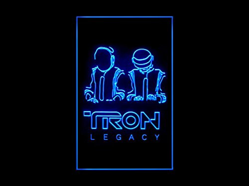 gomompa Tron Legacy Daft Punk Pub Bar Advertising LED Light Sign Y193B