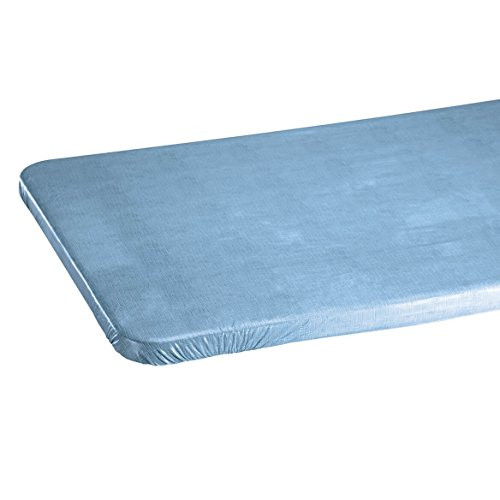 Miles Kimball Illusion Weave Vinyl Elasticized Banquet Table Cover by HSK - 72 inch x 30 inch Oblong Miles Kimball Illusion Weave Vinyl Elasticized Banquet Table Cover by HSK - 72 inch x 30 inch Oblong