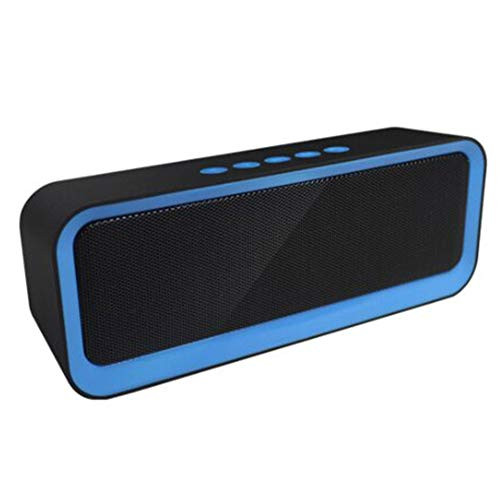 SSXY Portable Bluetooth Speaker with 6W Stereo Sound Bluetooth 5 Bassup IPX5 Waterproof 24-Hour Playtime Wireless Stereo Pairing Speaker for Home Outdoors Travel