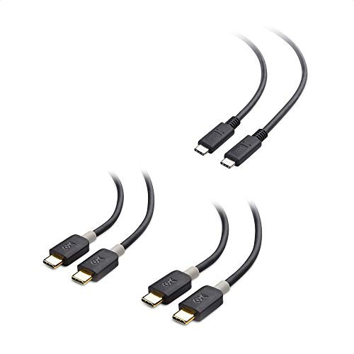 Cable Matters USB-IF Certified 10 Gbps Gen 2 USB C to USB C Cable with 8K Video and 100W Power Delivery in Black 3.3 Feet 1m and Slim Series USB C to USB C Cable Cable Matters USB-IF Certified 10 Gbps Gen 2 USB C to USB C Cable with 8K Video and 100W Power Delivery in Black 3.3 Feet 1m and Slim Series USB C to USB C Cable