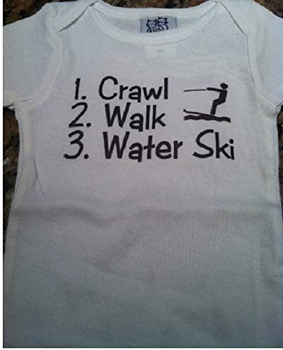 crawl walk water ski baby water skiing infant one piece