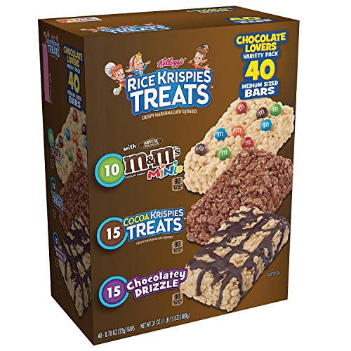 Kelloggs Rice Krispies Treats Variety  40 ct.