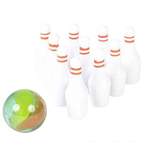 Rhode Island Novelty 696747936131 Mini Bowling Games (1 Dz) [Toy]