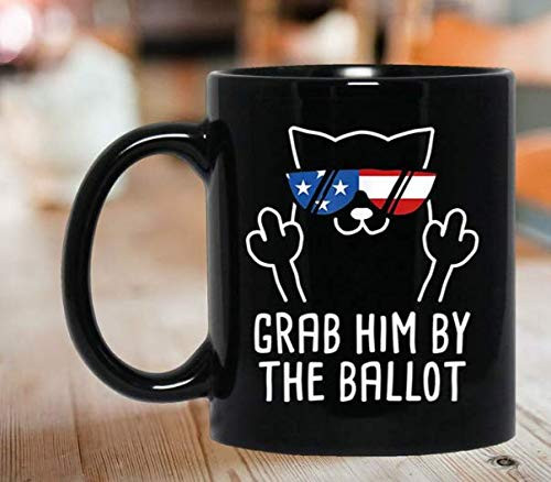 Novelty Ceramic Mug Grab Him by the Ballot Coffee Mug Coffee Mug Office Cup 11 Oz Novelty Ceramic Mug Grab Him by the Ballot Coffee Mug Coffee Mug Office Cup 11 Oz