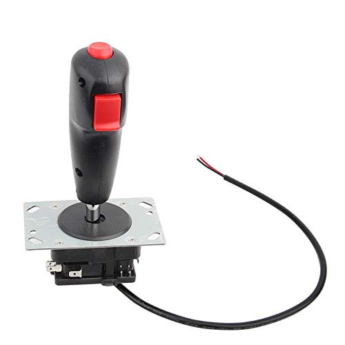 DAUERHAFT 8 Way Pro Trigger Flight Joystick with Trigger  and  Top Fire Button for Simulator Flight Machines Arcade Game