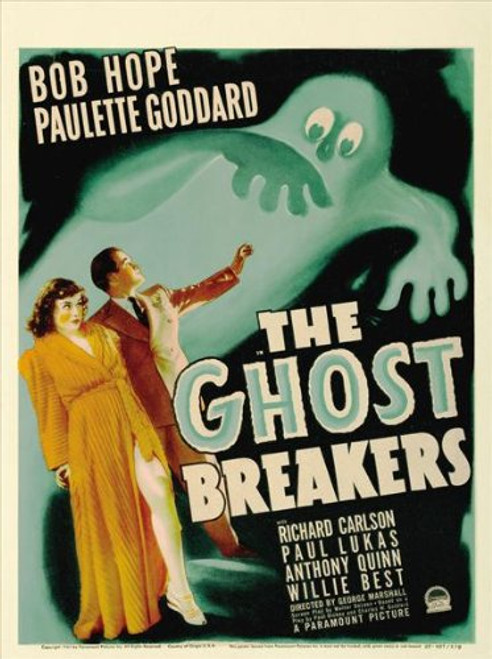 27 x 40 The Ghost Breakers Movie Poster 27 x 40 The Ghost Breakers Movie Poster