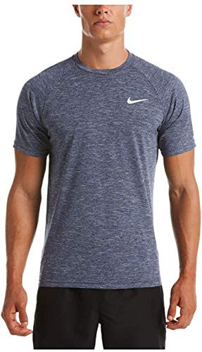 Nike Heather Short Sleeve Hydroguard Midnight Navy SM