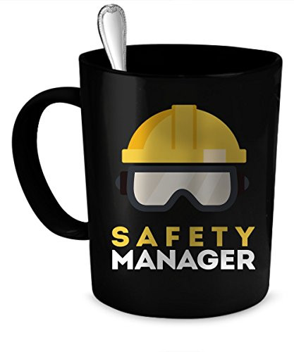 Safety Manager Coffee Mug. Safety Manager gift 11 oz. black