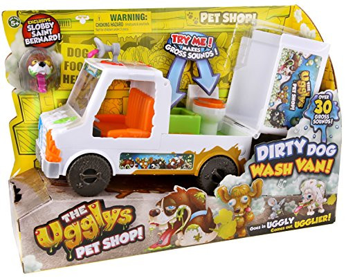 THE UGGLYS PET SHOP Dirty Dog Wash Van