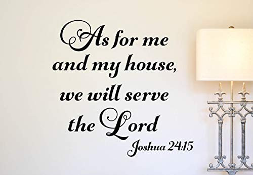 As for Me and My House Decal We Will Serve The Lord Religious Wall Decal Christian Wall Decal Bible Wall Decal Scripture Wall Decal Faith As for Me and My House Decal We Will Serve The Lord Religious Wall Decal Christian Wall Decal Bible Wall Decal Scripture Wall Decal Faith
