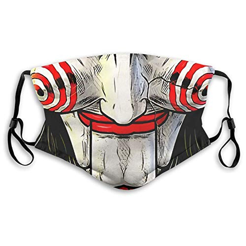Jigsaw Horror Classic Movie Outdoor Seamless Face Mouth Safety Reusable Balaclava