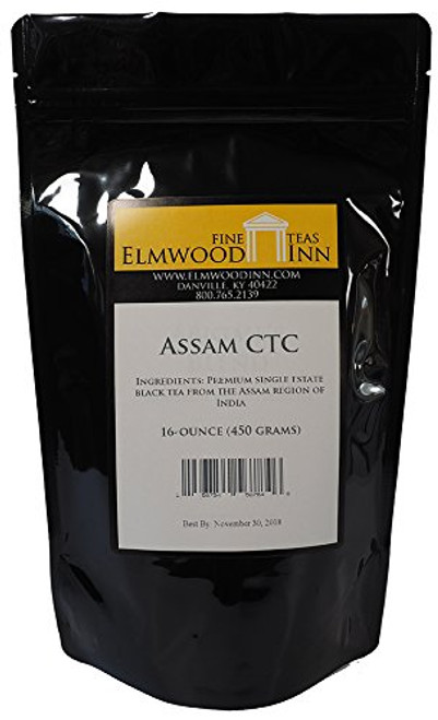 Elmwood Inn Fine Teas Assam CTC Organic Black Tea 16 Ounce Elmwood Inn Fine Teas Assam CTC Organic Black Tea 16 Ounce