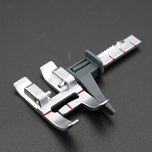 DreamStitch 820677096 Snap On Adjustable Guide Presser Foot for Pfaff IDT System Sewing Machine -DL-EM-820677096 DreamStitch 820677096 Snap On Adjustable Guide Presser Foot for Pfaff IDT System Sewing Machine -DL-EM-820677096