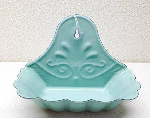 Creative Co-op Enamel Soap Holder