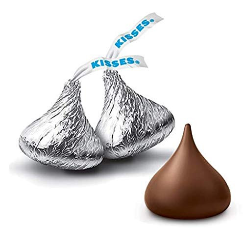 Hersheys Kisses Milk Chocolate in Silver Foil  Pack of 3 Pounds