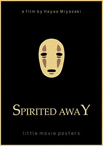 Spirited Away Bath House Studio Ghibli Poster Watercolor Artwork Anime Film Poster Book Page Print Spirited Away Fan Unframed Artwork Minimalist Movie Poster Wall Art