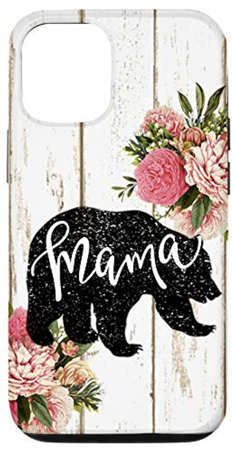 iPhone 12 12 Pro Rustic Farmhouse Cute Mom Woodgrain Shiplap Board Mama Bear Case iPhone 12 12 Pro Rustic Farmhouse Cute Mom Woodgrain Shiplap Board Mama Bear Case