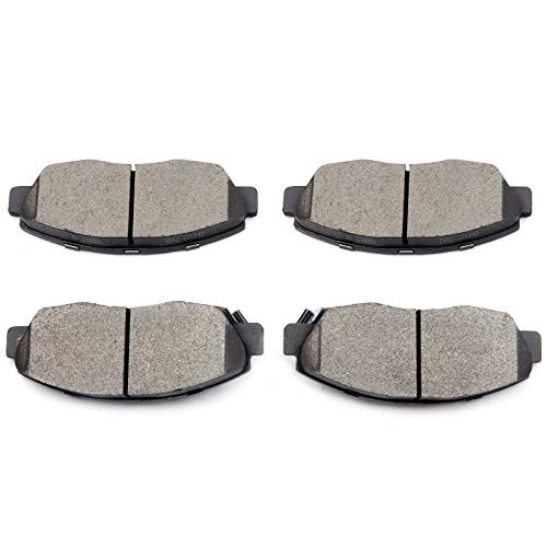 Brake PadsECCPP 4pcs Front Ceramic Disc Brake Pads Kits for 1998 1999 2001 2002 Honda Accord1996 1997 1998 1999 2000 2001 2002 2003 2004 2005 2006 2007 2009 2010 2011 Honda Civic