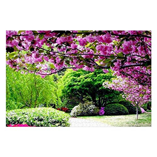 500 Piece Wooden Jigsaw Puzzle Amusement Park Garden Blooms Large Puzzle Game for Adults and Teenagers 500 Piece Wooden Jigsaw Puzzle Amusement Park Garden Blooms Large Puzzle Game for Adults and Teenagers