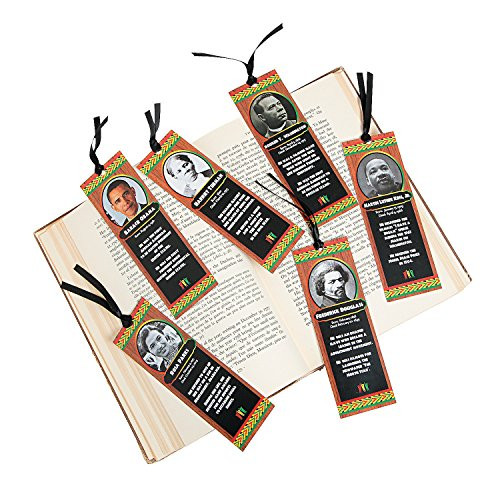 Fun Express Black History Month Bkmark Asst - 24 Pieces - Educational and Learning Activities for Kids Fun Express Black History Month Bkmark Asst - 24 Pieces - Educational and Learning Activities for Kids