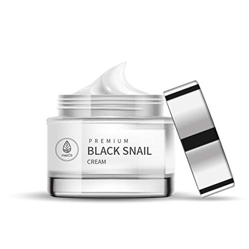 MED B Black Snail Premium Cream Fragrance and Soothes Cream Face Moisturizer 1.69 ounce