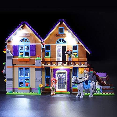 BRIKSMAX Led Lighting Kit for Friends Mias House - Compatible with Lego 41369 Building Blocks Model- Not Include The Lego Set BRIKSMAX Led Lighting Kit for Friends Mias House - Compatible with Lego 41369 Building Blocks Model- Not Include The Lego Set