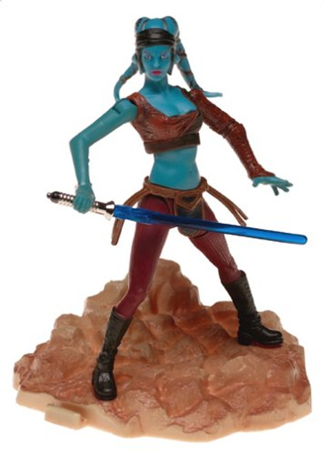 Star Wars AOTC Attack of The Clones Battle of Geonosis Aayla Secura Figure Star Wars AOTC Attack of The Clones Battle of Geonosis Aayla Secura Figure