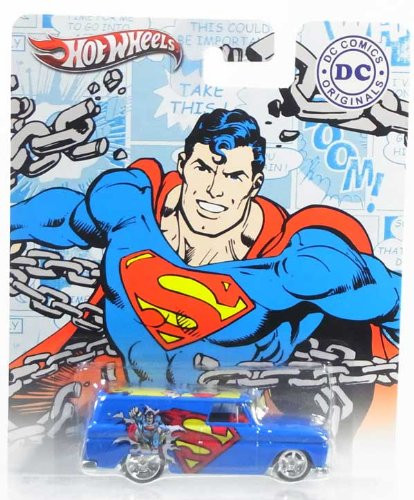 SUPERMAN * '64 GMC PANEL * Hot Wheels DC Comics Originals 2011 Nostalgia Series 1:64 Scale Die-Cast Vehicle