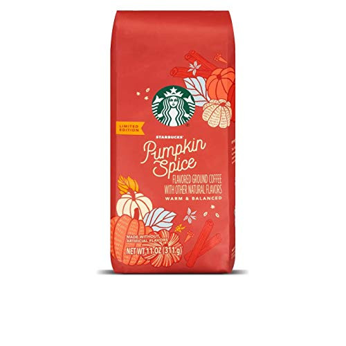Limited Edition Starbuckks Pumpkin Spice Medium Roast Ground Coffee - 11oz