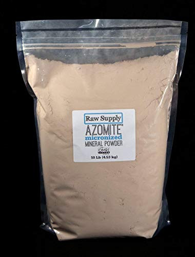 10 Pound Azomite by The Seed Supply - Natural Trace Mineral Powder - 67 Essential Minerals - Bulk Fertilizer Powder - Be Green and Grow Your Own Food