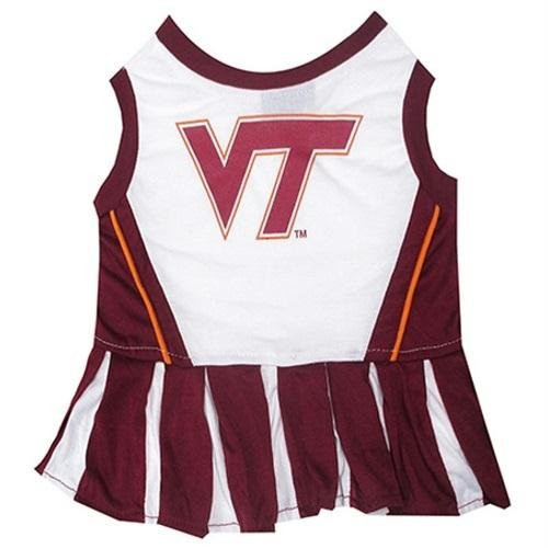 Virginia Tech Hokies Cheerleader Pet Dress - Small