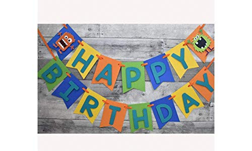 Monster Happy Birthday Banner Monster Bash Party Supplies Monster Bash First Birthday Party Banner Birthday Party Supplies for Kids Boys Girls Monster Happy Birthday Banner Monster Bash Party Supplies Monster Bash First Birthday Party Banner Birthday Party Supplies for Kids Boys Girls