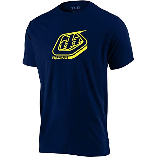 Troy Lee Designs Racing Shield T-Shirt  Small   Navy