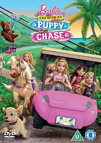 Barbie  and  Her Sisters in a Puppy Chase  includes Barbie gift   DVD   2016