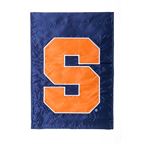 Team Sports America NCAA Syracuse Orange 17.5 x 12.5 Navy Blue Garden Flag Team Sports America NCAA Syracuse Orange 17.5 x 12.5 Navy Blue Garden Flag